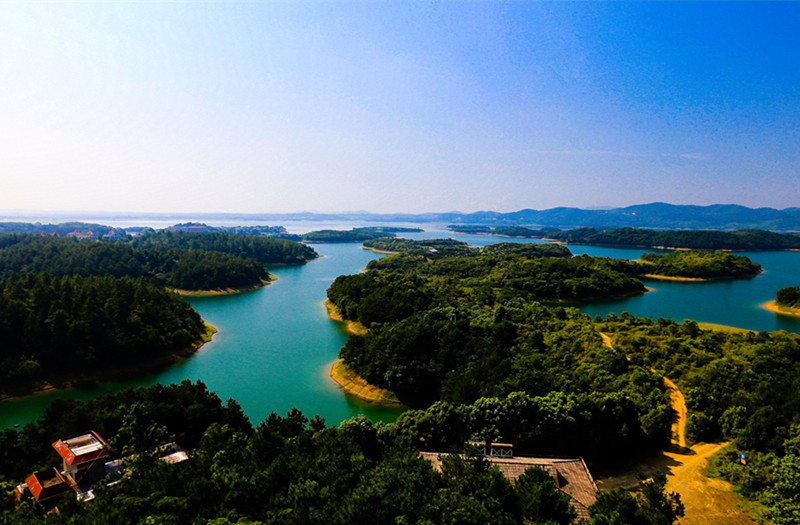 周末错峰去洈水自驾露营,顺走湖景山景还能避开人流